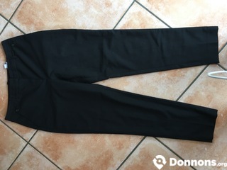 Pantalon Caroll noir taille 38