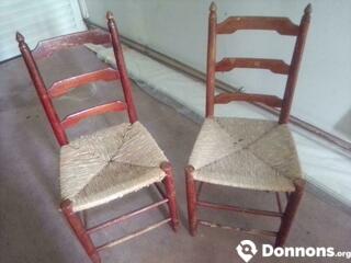 Deux chaises