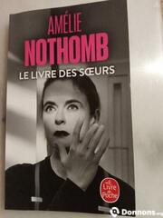 Livre Amélie Nothomb : Le livre des soeurs