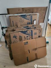 Lot de cartons de déménagement