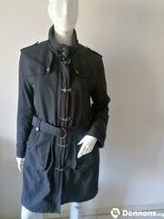 Trench noir dorotennis taille 38