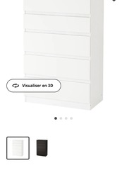 Commode IKEA 5 tiroirs