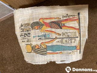 Peinture sur Papyrus