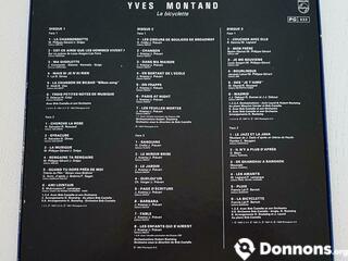 Coffret 3 vinyles "Yves Montand"