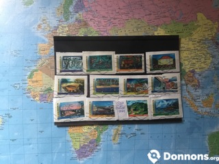 Série timbres France 2011 Outre Mer
