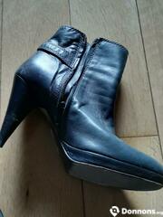 Low boots grises