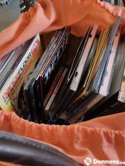 Gros sac plein de cds