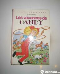 Livre "Les vacances de Candy" (Bibliothèque Rose)