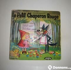 Livre-Disque 45 Tours "Le Petit Chaperon Rouge"