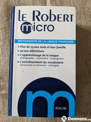 Dictionnaire Micro Robert