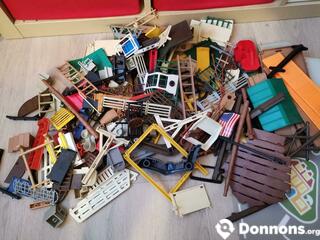 Lot de pièces détachées playmobil