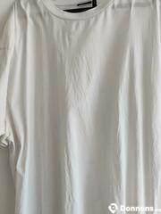 T-shirt blanc 4XL