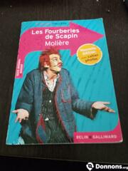 Livre Les Fourberies de Scapin Molière