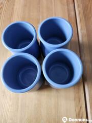 4 pots céramique