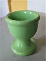 Coquetier vert en ceramique