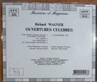 CD musique classique WAGNER Ouvertures Célèbres