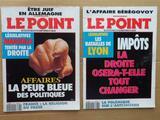 Magazines Le Point 1064 et 1065