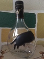 Bouteille Cognac vide / panthère noire 13x19cm