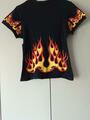 Tee-shirt flammes taille S