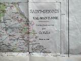 Carte saint Gervais val montjoie