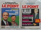 6 Magazines Le Point 90's