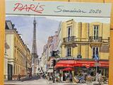 Semainier Paris aquarelles (2020)