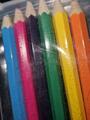 Lot crayons de couleurs